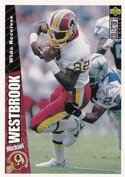 Michael Westbrook Washington Redskins 1996 Upper Deck Collector's Choice NFL #167